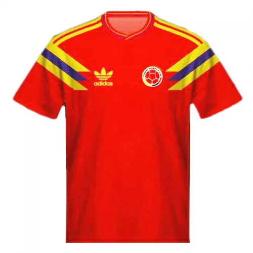 Colombia 1990 Retro maillot extérieur