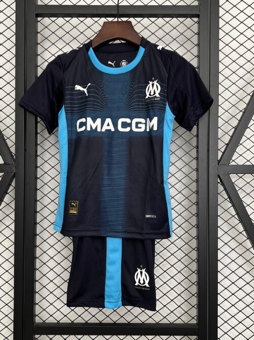 Kit enfant Marseille extérieur 2025-26