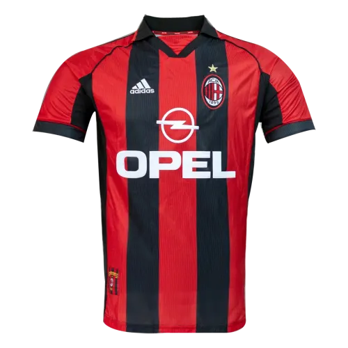 AC Milan Retro maillot domicile 1998/00