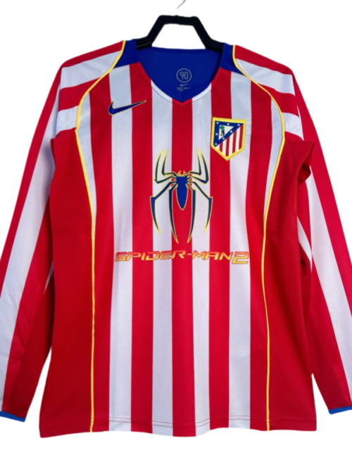 Atletico Madrid Retro domicile maillot manches longues 2004-05