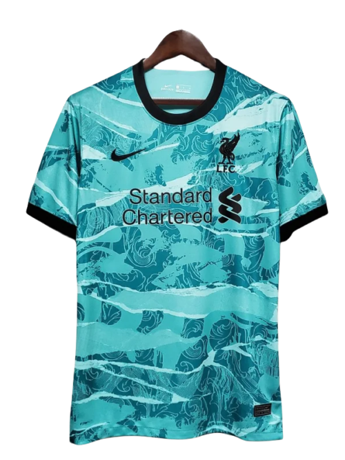 Retro Liverpool extérieur Football maillot 2020/2021