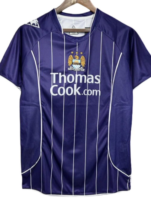 Retro Manchester City extérieur Football maillot 2007/2008
