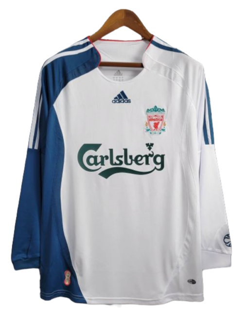 Liverpool Retro manches longues maillot third extérieur maillot 2006-07