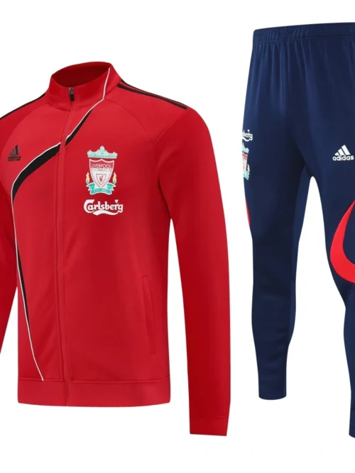 Liverpool Retro ensemble d'entraînement (jacket+Pants) Red 2025-26