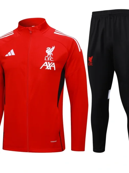 Liverpool Retro ensemble d'entraînement (jacket+Pants) Red 2025-26