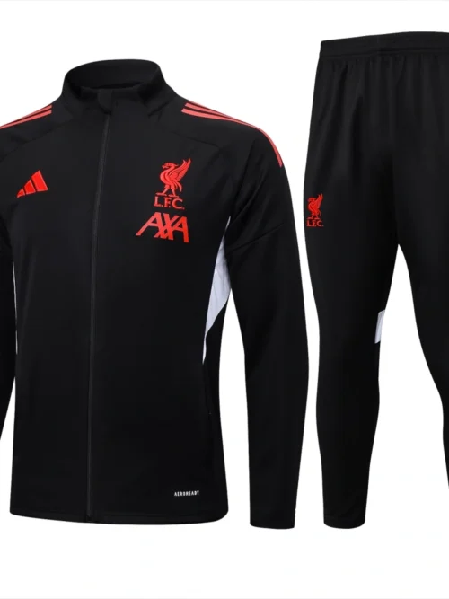 Liverpool Retro ensemble d'entraînement (jacket+Pants) Red 2025-26