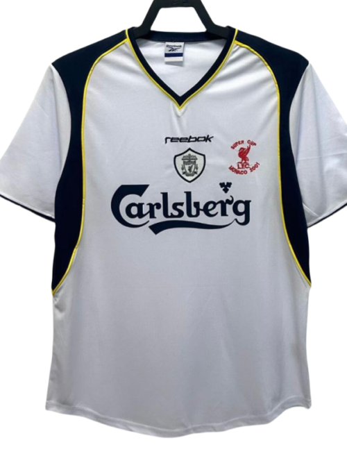 Retro Liverpool extérieur maillot 2001/2002