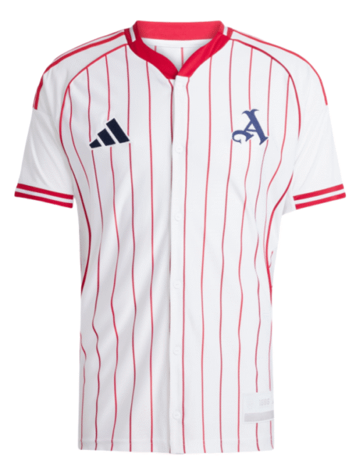 Arsenal Baseball style Pre Match Casual entraînement maillot 25-26