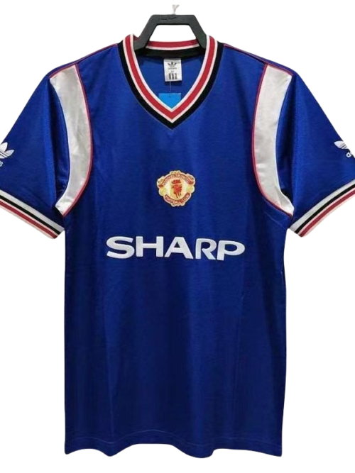Manchester United Retro maillot extérieur maillot 1985-86