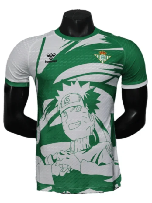 Real Betis Anime Naruto maillot maillot version joueur 25-26