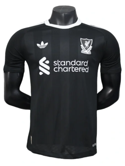 Liverpool Black maillot Special version joueur maillot 25-26