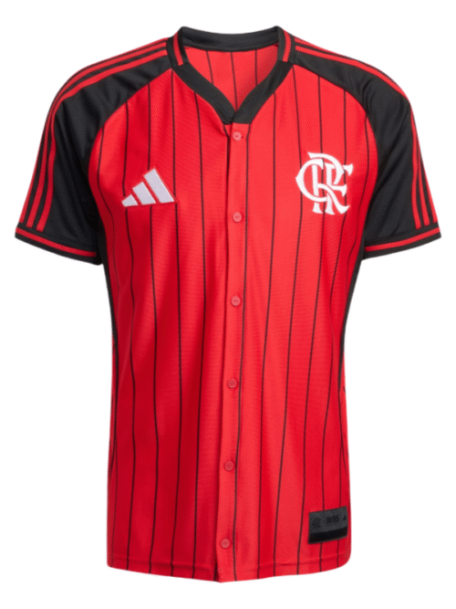 CR Flamengo Baseball style Pre Match Casual entraînement maillot 25-26