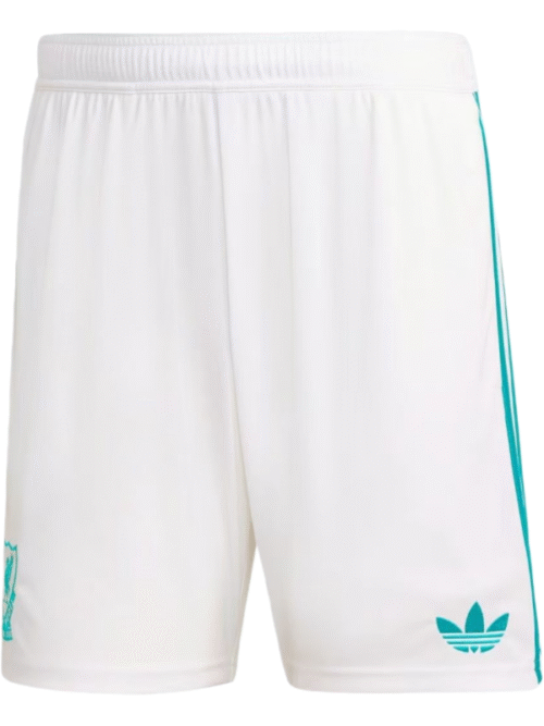 Liverpool third extérieur soccer short player+version fan saison 2025-26