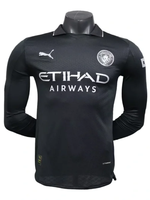 Manchester City extérieur manches longues maillot 2025-26 version joueur