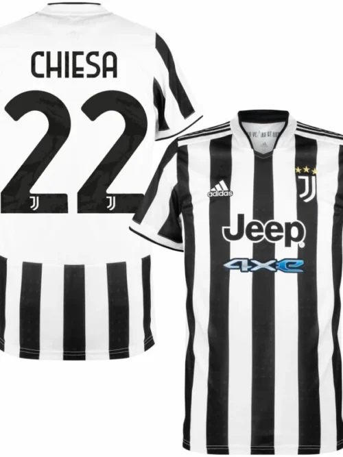 Juventus domicile Retro Chiesa 22 maillot 2021-2022
