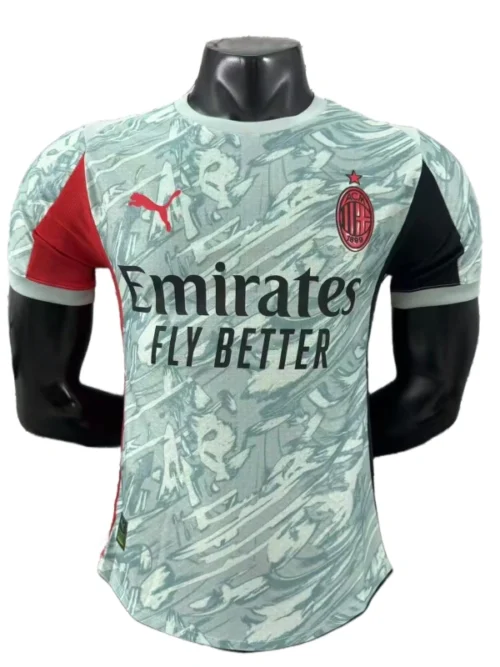 AC Milan extérieur maillot maillot version joueur 25-26