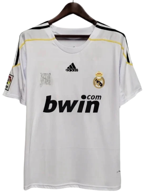 Real Madrid Ronaldo #9 Retro maillot domicile maillot 2009-10