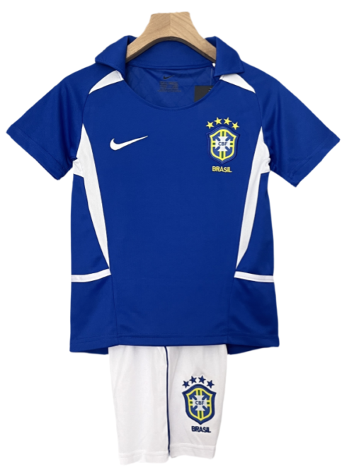 Enfant Brazil World Cup extérieur Retro ensembles 2002