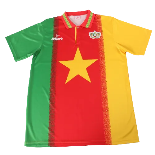 Cameroon 1994 Retro maillot domicile