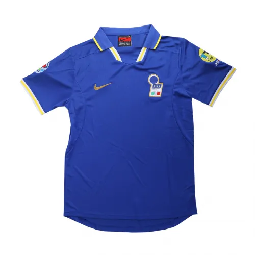 Italy Euro Cup 1996 Retro maillot domicile