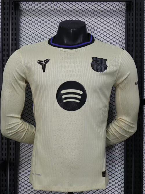 Maillot FC Barcelone extérieur manches longues 2025-26