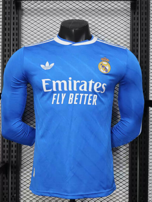 Maillot Real Madrid manches longues 2025-26