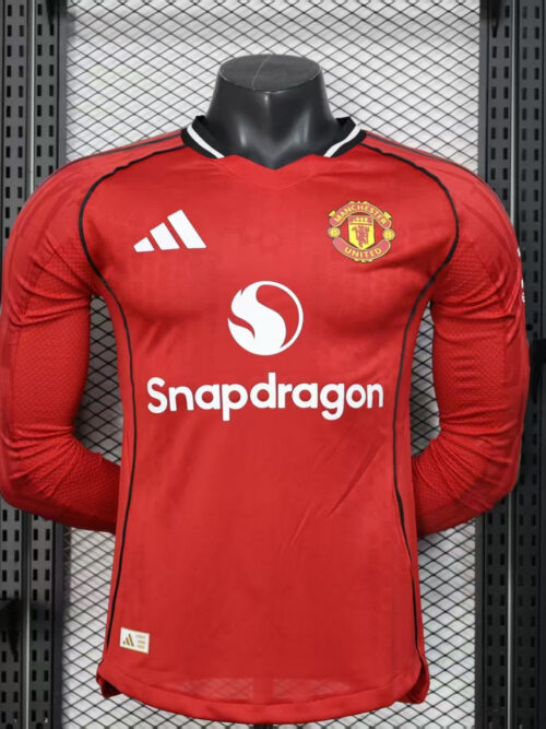 Maillot Manchester United manches longues 2025-26