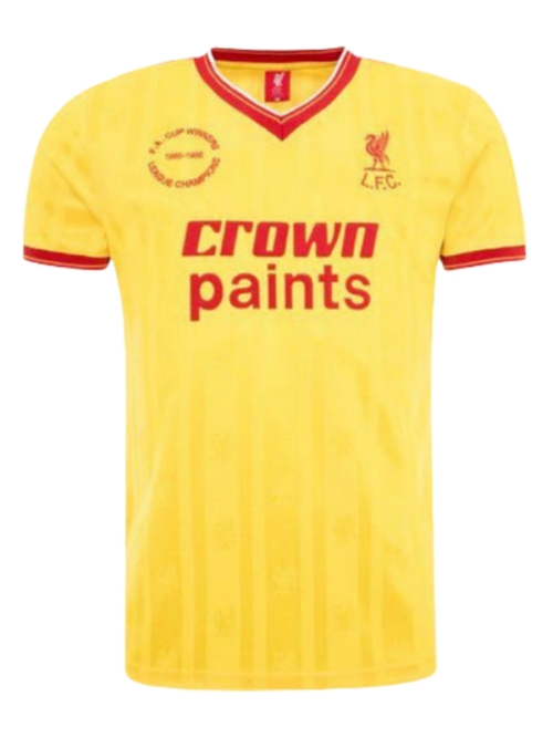 Liverpool Retro maillot extérieur maillot 1985-86