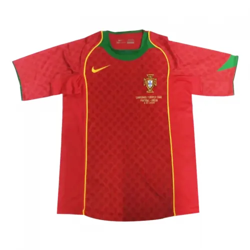 Portugal Euro Cup 2004 Retro maillot domicile