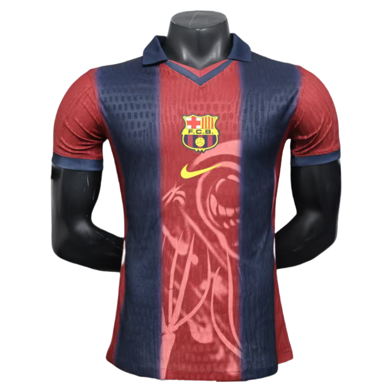 Barcelona X Travis Scott domicile maillot maillot 25-26 Non-Customize