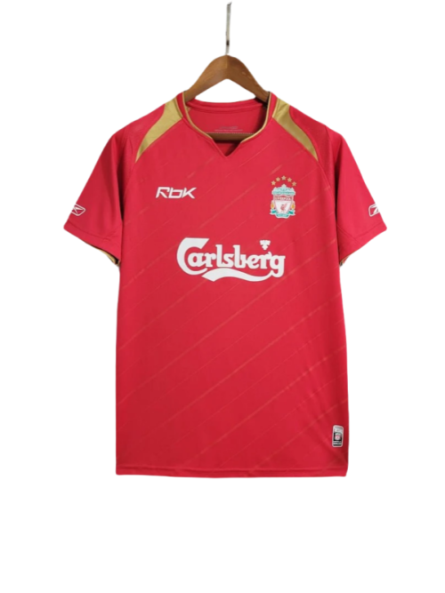 Retro Liverpool domicile Football maillot 2005/2006
