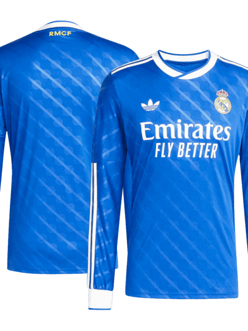 Real Madrid manches longues maillot third extérieur maillot 2025-26