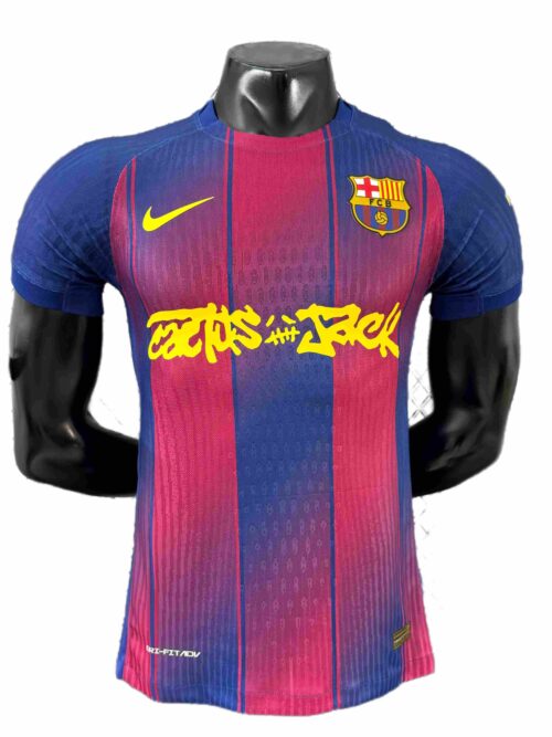 Barcelona X Travis Scott domicile maillot maillot 25-26