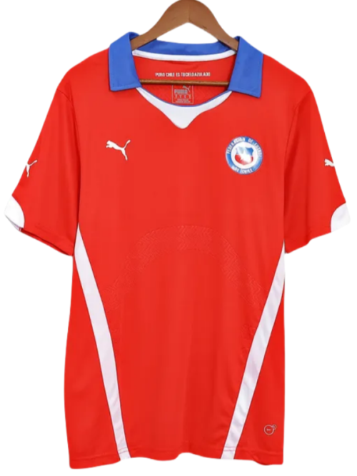 Chile 2014 Retro maillot domicile