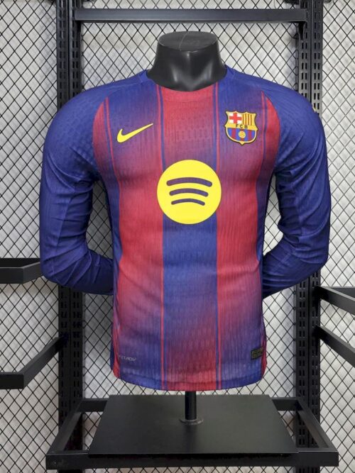 Maillot FC Barcelone manches longues 2025-26