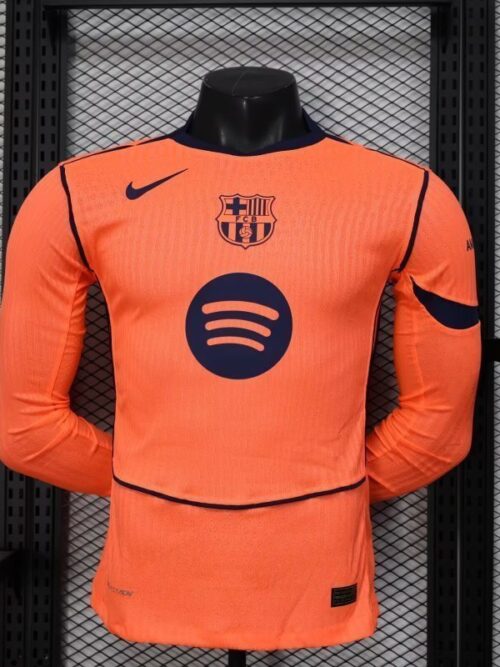 Maillot FC Barcelone manches longues 2025-26