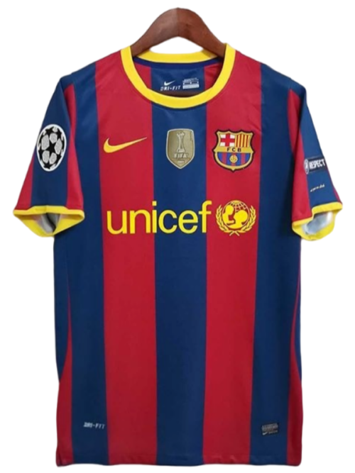 Barcelona Retro  maillot domicile 2010-11