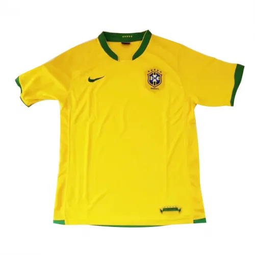 Brazil World Cup 2006 Retro maillot domicile