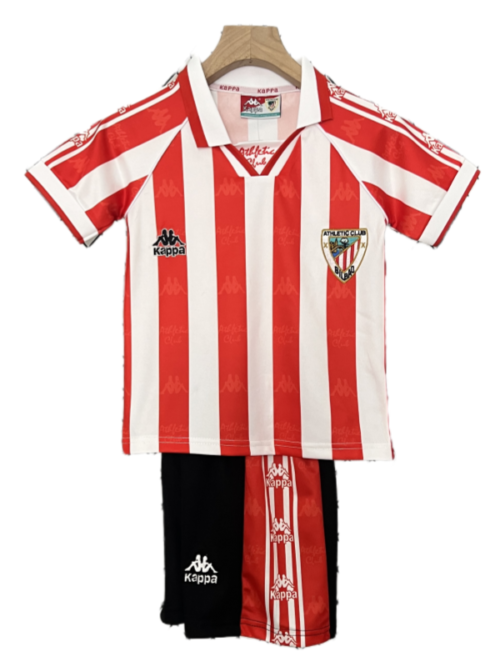 Enfant Athletic Bilbao Retro domicile ensembles 1995-97