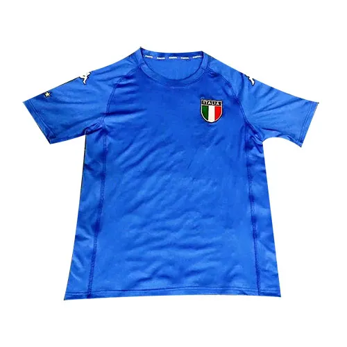 Italy World Cup 2002 Retro maillot domicile