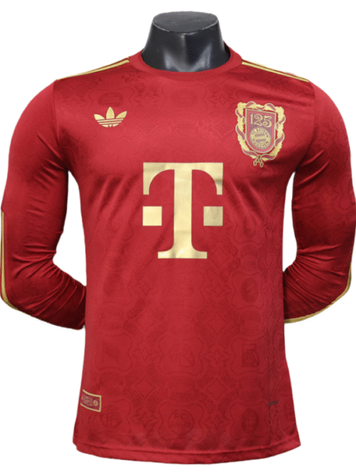 Bayern Munich 125th Anniversary maillot manches longues maillot version joueur 25-26