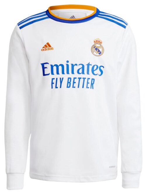 Real Madrid domicile maillot Retro manches longues maillot 21-22