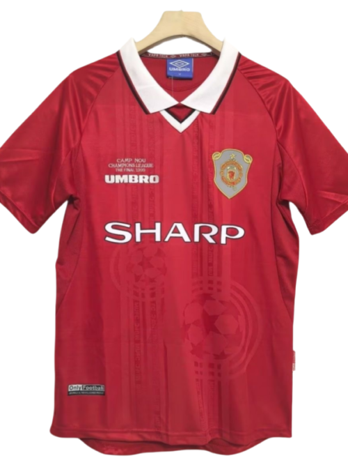 Manchester United UCL Final Retro maillot domicile maillot 1999-00