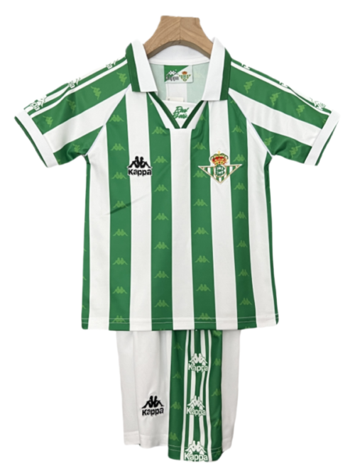 Enfant Real Betis Retro domicile ensembles 1995-97