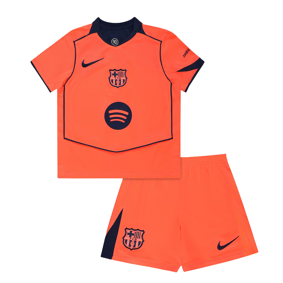 Barcelona third extérieur maillot 2025-26 ensemble