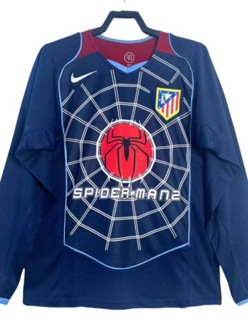 Atletico Madrid Retro extérieur maillot manches longues 2004-05