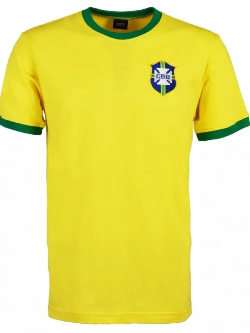 Brazil World Cup 1970 Retro maillot domicile