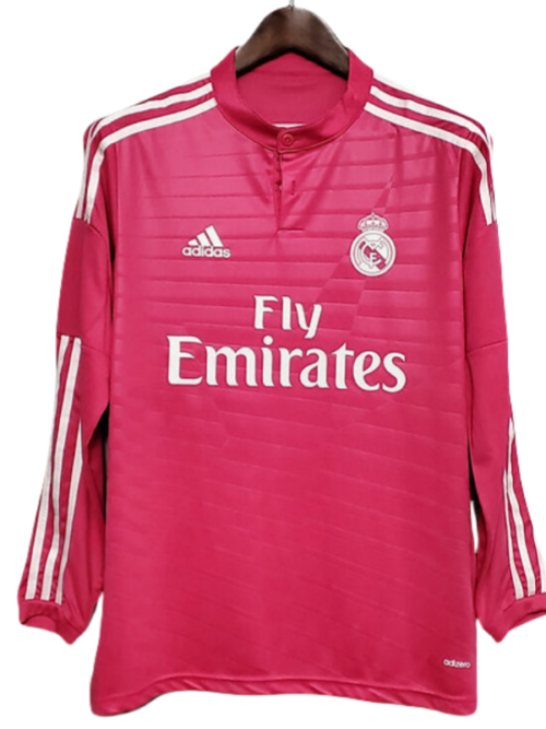 Real Madrid Retro manches longues maillot extérieur maillot 2014-15