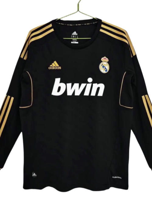 Real Madrid Retro maillot extérieur manches longues maillot 2011-12