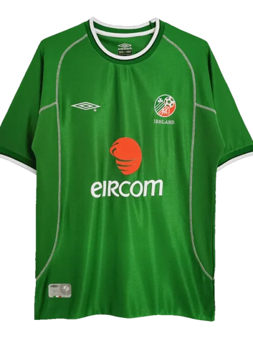 Ireland 2002 Retro domicile maillot
